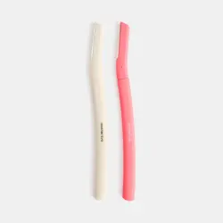 Set 2 Rasuradores Cejas Y Rostro Another Love Coral/Beige