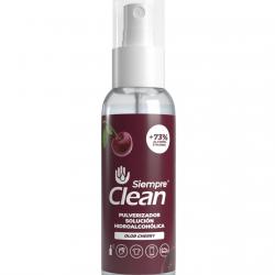 Siempre Clean - Solución Hidroalcohólica Cherry Pulverizador 60 Ml