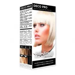 Sublime Professional - Kit decoloración TUR Color PRO Decolorantes y matizantes 25 g female
