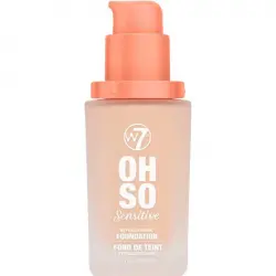 W7 - *Oh So Sensitive* - Base de maquillaje hipoalergénica - Sand Beige