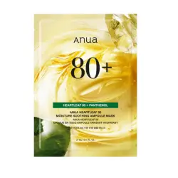 Anua - Mascarilla hidratante en ampollas Heartleaf 80