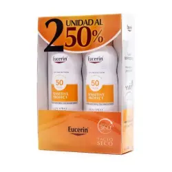 Eucerin Sun Toque Seco Spf 50+ 200 ml Duplo