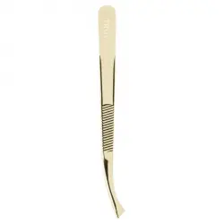 Pinza de Depilar Punta Inclinada Gold Edition