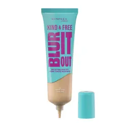 Rimmel London - *Kind & Free* - Base de maquillaje matificante Blur It Out - 082: Golden Ivory