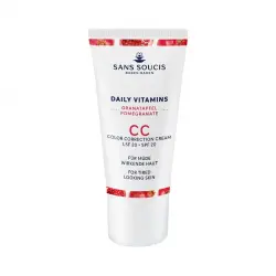 Sans Soucis - Daily Vitamins Color Correction SPF 20 Bb cream y cc cream 30 ml
