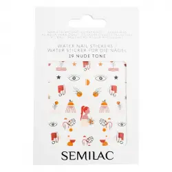 Semilac - Stickers al agua para uñas - 19: Nude Tone