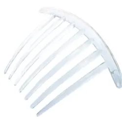 Soho - Lado Del Peine De Giro Francés Pinzas y horquillas 1 pieces Blanco unisex