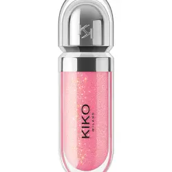 Brillo De Labios Emoliente Efecto 3D Hydra Lipgloss Kiko Milano 26 Sparkling Hibiscus Pink