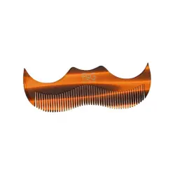 Finn & Gunnar - Mustache Comb Amber Peines 6 g male
