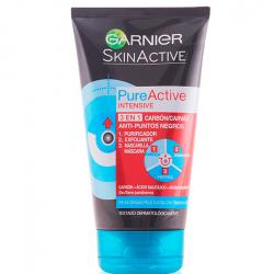 Garnier - Limpiador 3 en 1 Carbón Pure Active Intense