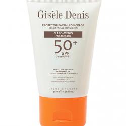 Gisèle Denis - Protector Facial Con Color Claro-Medio FPS 50+