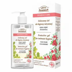 Green Pharmacy - Gel de higiene íntima calmante Pharma Care - Corteza de roble y arándano