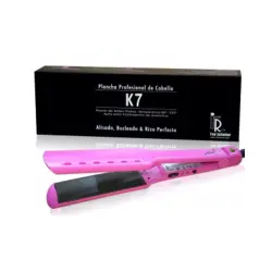 K7 plancha profesional de cabello #rosa 1 u