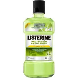 Listerine Protección Anti Cáries 500 ml Enjuague Bucal