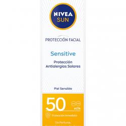 NIVEA - Protección Facial Sensitive Para Piel Sensible Sun