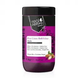 Real Natura - Mascarilla capilar Pro Lisos Anti frizz Intensivo 1kg