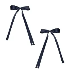 Soho - Pasadores Para El Pelo Con Lazo Isa Pinzas y horquillas 2 pieces Negro unisex