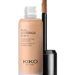 Base De Maquillaje Y Corrector 2 En 1 Full Coverage 2-In-1 Foundation & Concealer Kiko Milano N37 Neutral 37