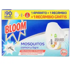 Bloom Mosquitos aparato eléctrico + 2 recambios