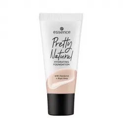 essence - Base de maquillaje hidratante Pretty Natural - 060: Neutral Honey