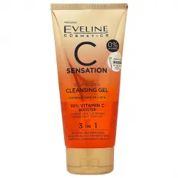 Eveline Cosmetics - Gel limpiador facial revitalizante C Sensation - Pieles mixtas y grasas