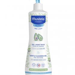 Mustela - Gel Dermolimpiador Lavante Sin Jabón Cabello Y Cuerpo 750 ml