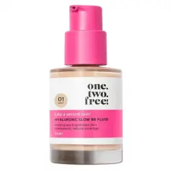 one.two.free! One Two Free Hyaluronic Glow BB Fluid Light, 30 ml