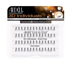 Pestañas Postizas 3D Individuales #short black 1 u