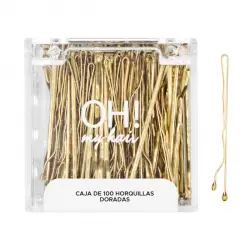Oh My Hair Horquillas Doradas