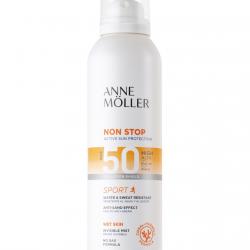 Anne Möller - Protector Solar Cuerpo Non Stop New Body Mist SPF50, 150 Ml