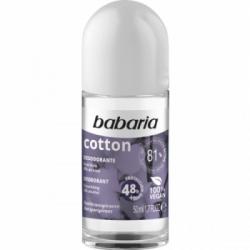 Babaria Babaria Desodorante Rollon Cotton, 50 ml