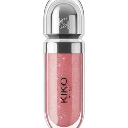 Brillo De Labios Emoliente Efecto 3D Hydra Lipgloss Kiko Milano 32 Pearly Natural Rose