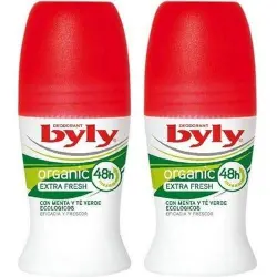 BYLY Organic Extra Fresh Pack Ahorro 50 ml Desodorante Roll-On