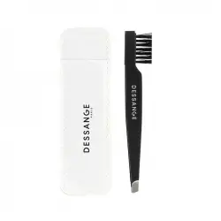 Dessange Pinza y Cepillo Cejas , 1 pcs