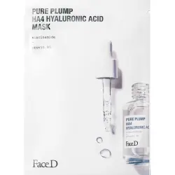 Face D - Mascarilla Facial de Ácido Hialurónico Pure Plump HA4 Face D.