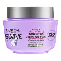 L'Oréal Paris - Mascarilla 72h Hidratación Intensiva Hidra Hialurónico Elvive