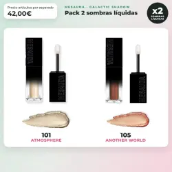 Mesauda - Pack 2 sombras líquidas Galactic Shadow - 101: Atmosphere + 105: Another World