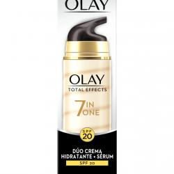 Olay - Dúo Hidratante Y Sérum Anti-Edad Total Effects 7en1