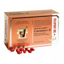 Pharma Nord - 150 Cápsulas Para La Piel ActiveComplex Caroteno + E
