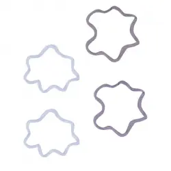 Set 4 Gomas Retorcidas