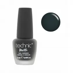 Technic Cosmetics - Esmalte de uñas matte - Black