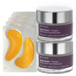Trío de cuidado de oro de 24 quilates Set de tratamiento facial