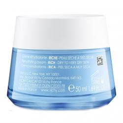 Vichy - Crema Rehidratante Aqualia Thermal Textura Rica Piel Seca A Muy Seca 50 Ml