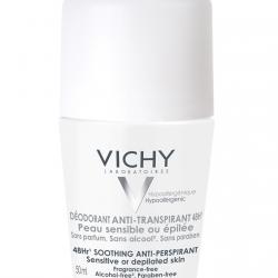 Vichy - Desodorante Bola Reguladora Piel Sensible 48H 50 Ml