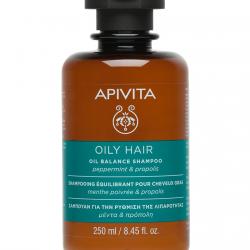 Apivita - Champú Equilibrante Cabello Graso Menta & Propóleo