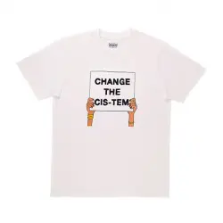 Change The Cis-Tem T-Shirt 1Ud