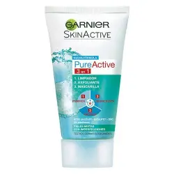 Garnier Skin Active Pure Active 3 en 1 150 ml Gel Limpiador