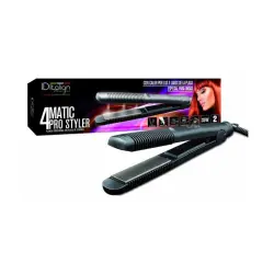 ID Italian Design - Plancha de cerámica profesional 4Matic Pro Styler