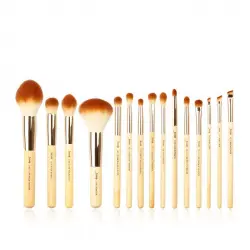 Jessup Beauty - Set de brochas 15 piezas - T142: Bamboo