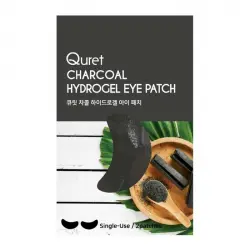 Quret - Parches de hidrogel para el contorno de ojos - Carbón
